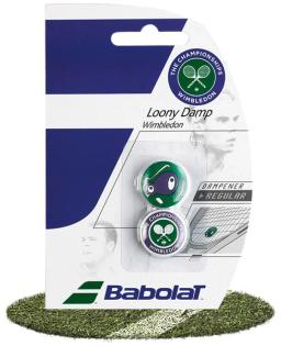 Loony Damp Wimbledon 2018 Vibration Dampeners (2 Pack) Purple/Green