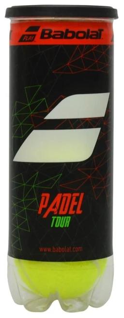 Padel Tour Balls (3 Balls) Yellow