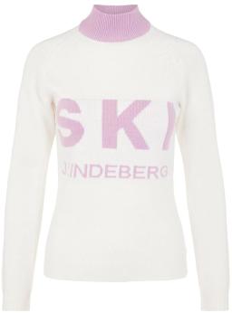 Womens Ada Knitted Ski Sweater Pink Lavender