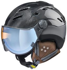 Camurai Carbon Ski Helmet Ice Mirror Dark Carbon Shiny/Black