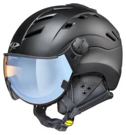 Camurai Ski Helmet Ice Mirror Black/Black