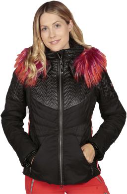 Spitfire Mit Kap-P Womens Ski Jacket Black