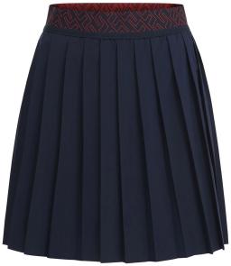Womens Odia Pleated Golf Skirt JL Navy