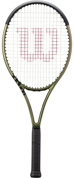 Blade 100 UL V8.0 Tennis Racket Strung Black Green
