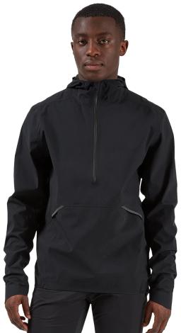 Waterproof Mens Running Anorak Black