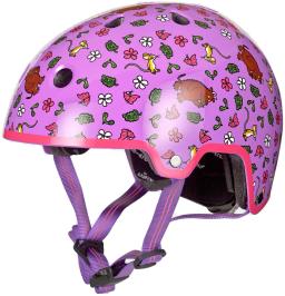 Helmet Patterned Grufalo Purple Pattern