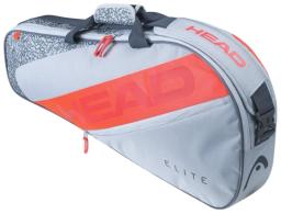 Elite 3R Racket Bag Grey/Orange