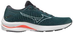 Wave Rider 25 Mens Running Shoes SmokeBlue/White/NeoLime
