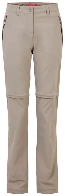 Womens NosiLife Pro II Convertible Trousers Mushroom