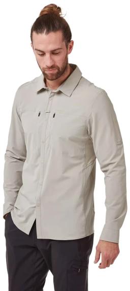NosiLife Pro IV Long Sleeved Mens Shirt Parchment