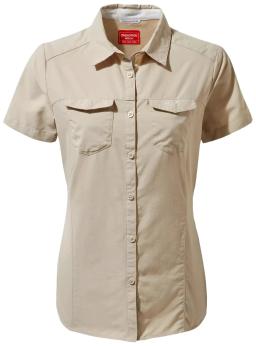 NosiLife Adventure II Short Sleeved Womens Shirt Desert Sand