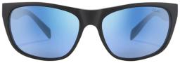 Quandary Sunglasses Matte Black/Horizon Blue