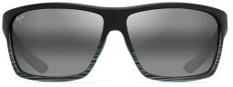 Alenuihaha Polarised Sunglasses Grey Black Stripe/Grey