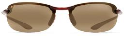 Makaha Polarized Rimless Sunglasses Tortoise/Bronze