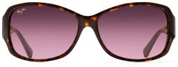 Nalani Polarised Sunglasses Dark Tortoise/Maui Rose