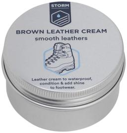 Leather Cream Brown