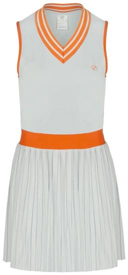 Jaguar Dress Silver Grey/Burnt Orange