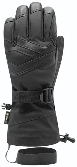 GTK 4 Mens Ski Gloves Black Black