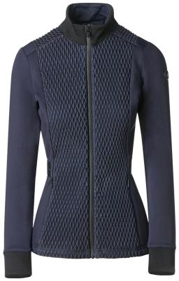 Meryl Quilted Womens Fleece Jacket Navy/Black