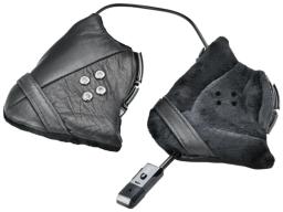 Audio Communication System Leather Black