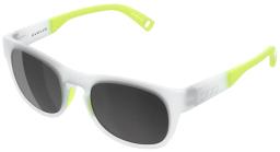 Evolve Kids Sunglass Equalizer Grey - Transparant Crystal/Fluorescent Limegreen