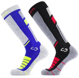 Pro Socks II Double Pack Blue/Red