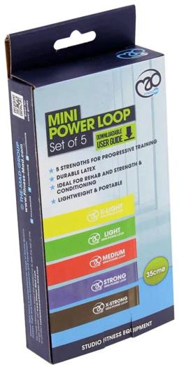 Mini Power Loop Set of 5 Multicolor