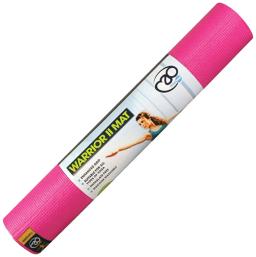 Warrior Yoga II Mat 4mm Hot Pink