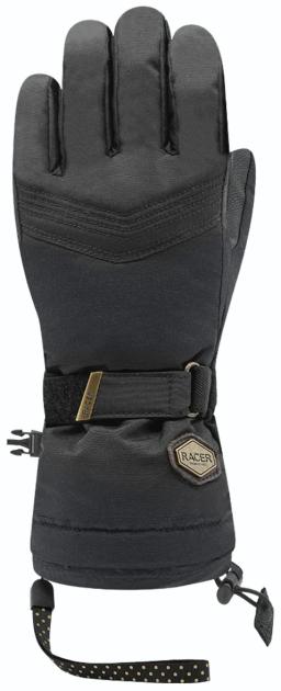 Womens Gely 5 Ski Gloves Black Black