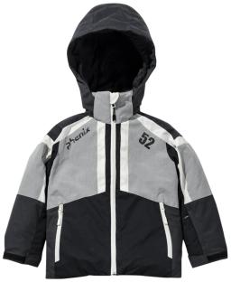 Boys Kiska Junior Ski Jacket Black