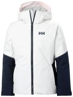 Junior Jewel Ski Jacket White