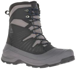 Iceland Mens Winter Boot Black/Charcoal