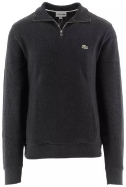 Sport Zippered Stand-Up Collar Cotton Mens Tennis Sweatshirt Lightinig Chine