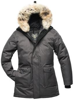 Yves Parka Steel Grey