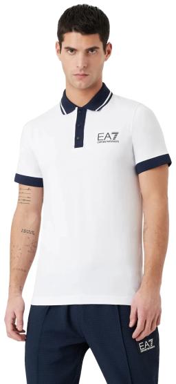 Stretch-Cotton Tennis Polo Shirt White