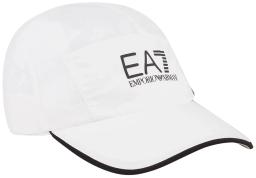 Tennis Pro Cotton Baseball Cap White/Black