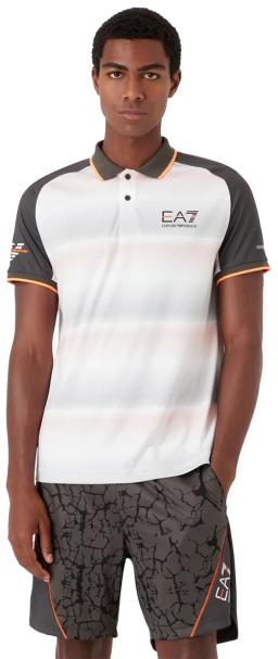 Tennis Pro Polo Shirt in VENTUS7 Technical Fabric White