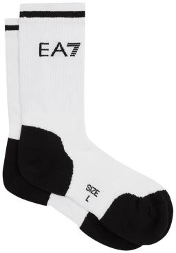 Terrycloth Ankle Mens Pro Tennis Socks White/Black