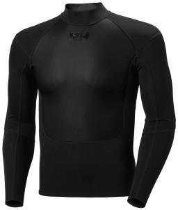 Mens Waterwear Long Sleeve Top Black