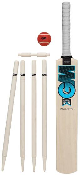 Diamond Cricket Set Cream/Blue/White