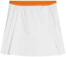 Womens Sierra Pleated Golf Skirt White