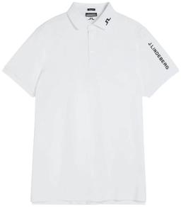 Mens Tour Tech Regular Fit Golf Polo White