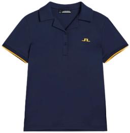 Womens Solange Golf Polo JL Navy