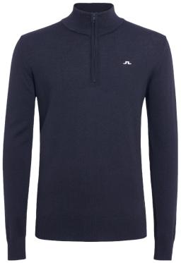 Mens Kian Knitted Golf Sweater JL Navy