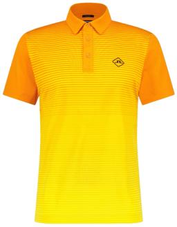 Mens Lowell Slim Fit Golf Polo Russet Orange