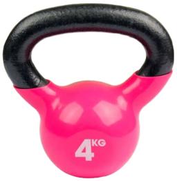 4Kg Kettlebell Pink