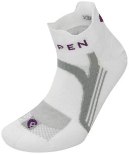 T3 Womens Running Precision Fit ECO Socks White