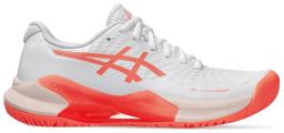 Gel-Challenger 14 Womens Tennis Shoes White/Sun Coral