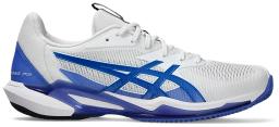 Solution Speed FF 3 Mens Tennis Shoes White/Tuna Blue