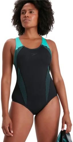 Speedo Womens Endurance+ Plastisol Laneback Swimsuit Speedo Womens Endurance+ Plastisol Laneback Swimsuit
